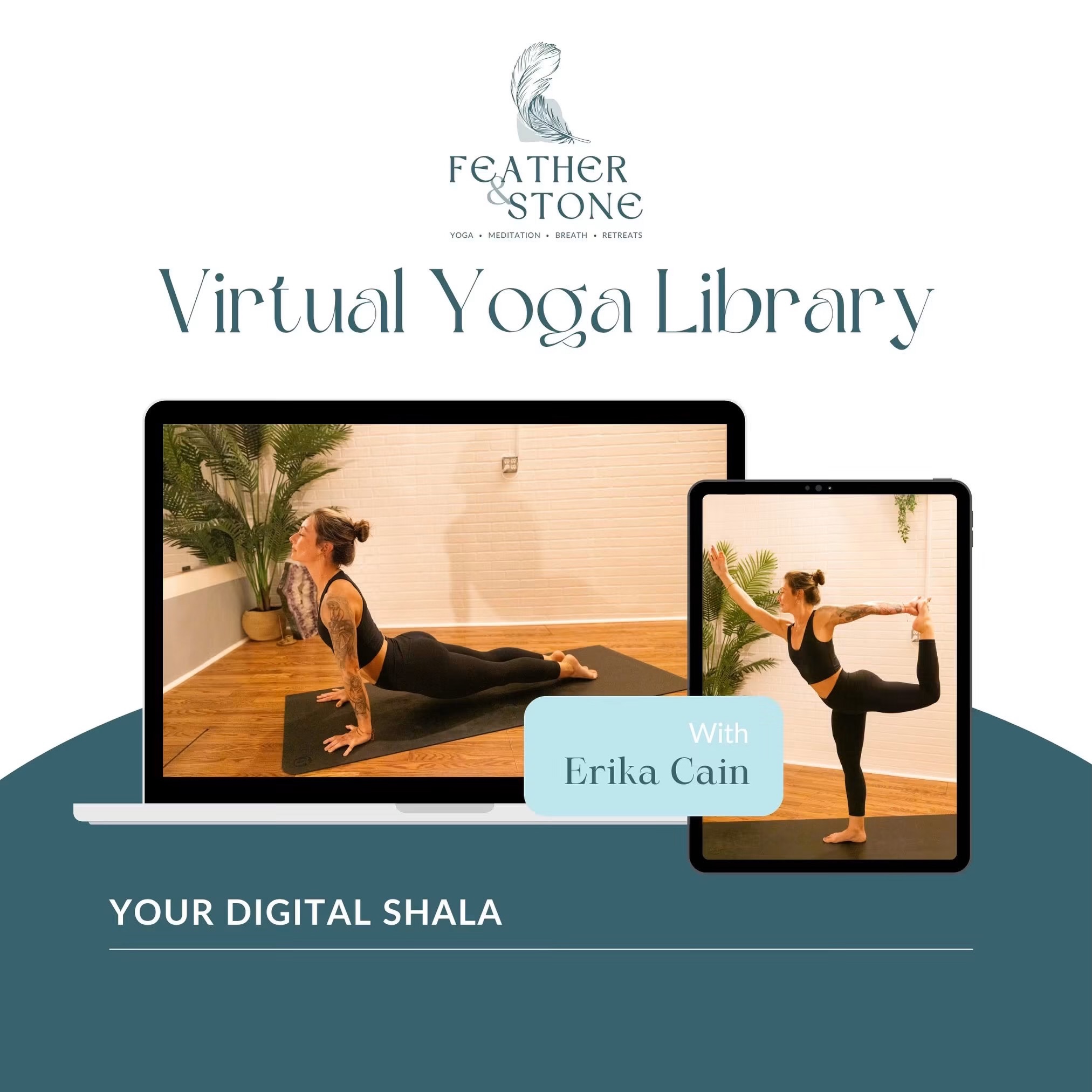 Virtual Yoga is Here!
Practice Anywhere, Anytime.

As this virtual library continues to grow, I’m offering it on a donation-based model. Your support helps me create and share new practices while allowing this space to evolve alongside our community.

Visit the Digital Shala: https://featherandstoneyoga.com/virtual-yoga-library/